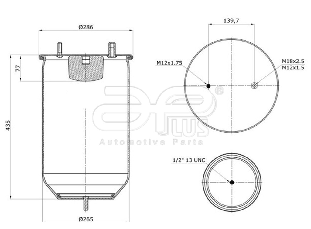 92108AP Kit pulmon