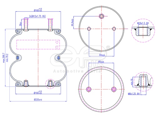 [92071CCAP] 92071CCAP Conjunto pulmon bilobular
