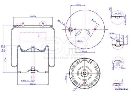 [91452AP] 91452AP Conjunto pulmon