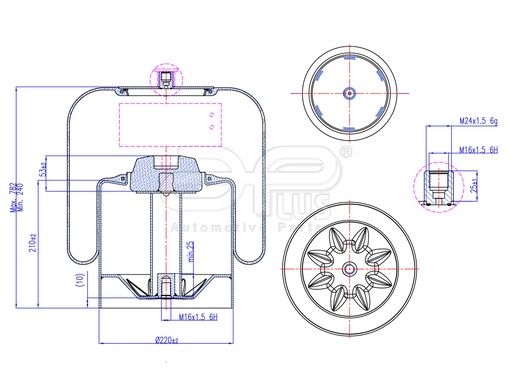 [91527AP] 91527AP Conjunto pulmon