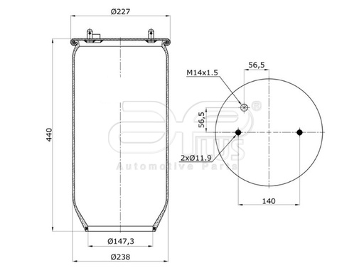 [91229AP] 91229AP Kit pulmon