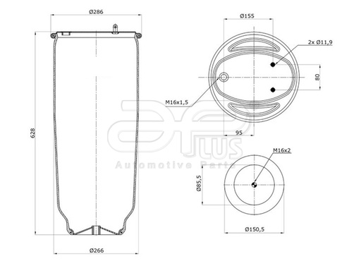 [91238AP] 91238AP Kit pulmon