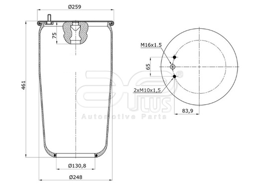 [91282AP] 91282AP Kit pulmon