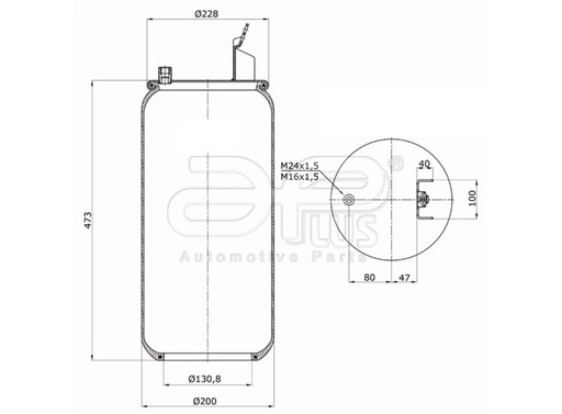 [91347AP] 91347AP Kit pulmon